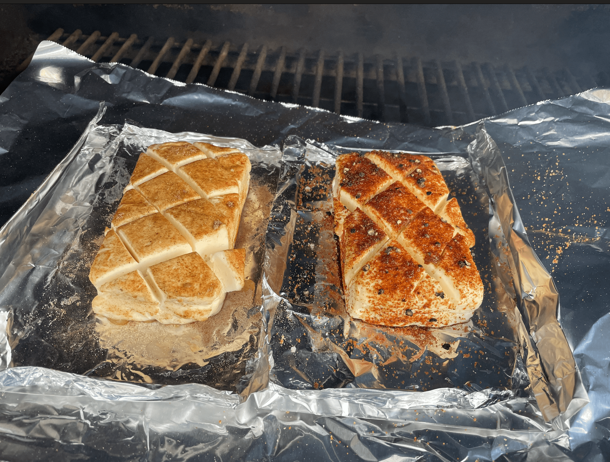 Smoked cream cheese topped with my Rump Shaker BBQ rub and glazed with Texas  pepper jelly rib candy. #smokedcreamcheese #creamcheese…